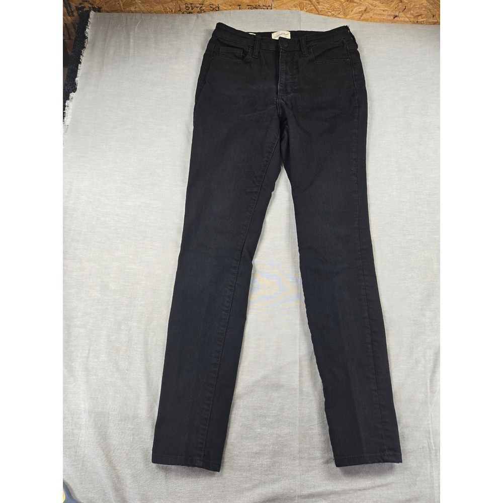 Universal Thread Womens High Rise Skinny Jeans Black Size 8/29R Stretch Denim